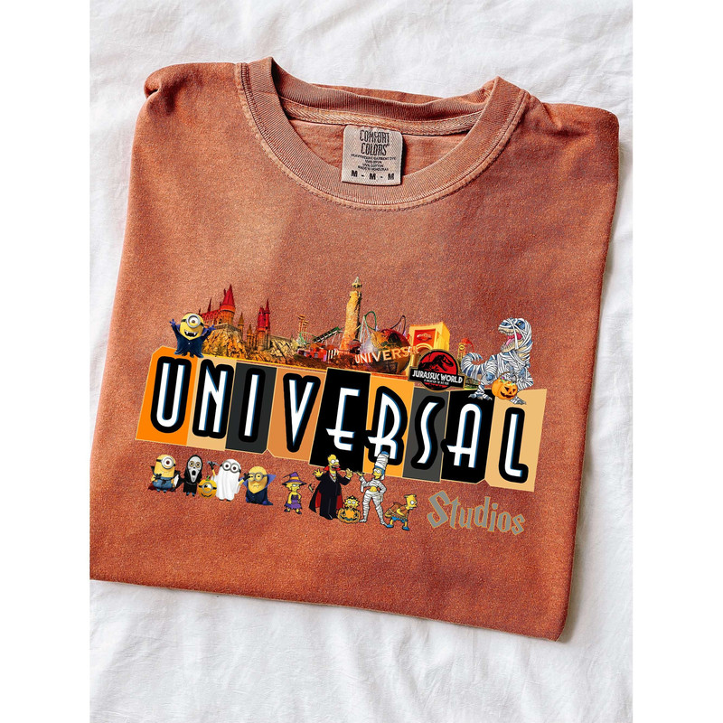 Disney Universal Studios Halloween Comfort ColorsĀ® Shirt, Universal Studio Shirt, Disney Family Trip Shirt, Disneyworld Shirt, Disneyland - 1.jpg