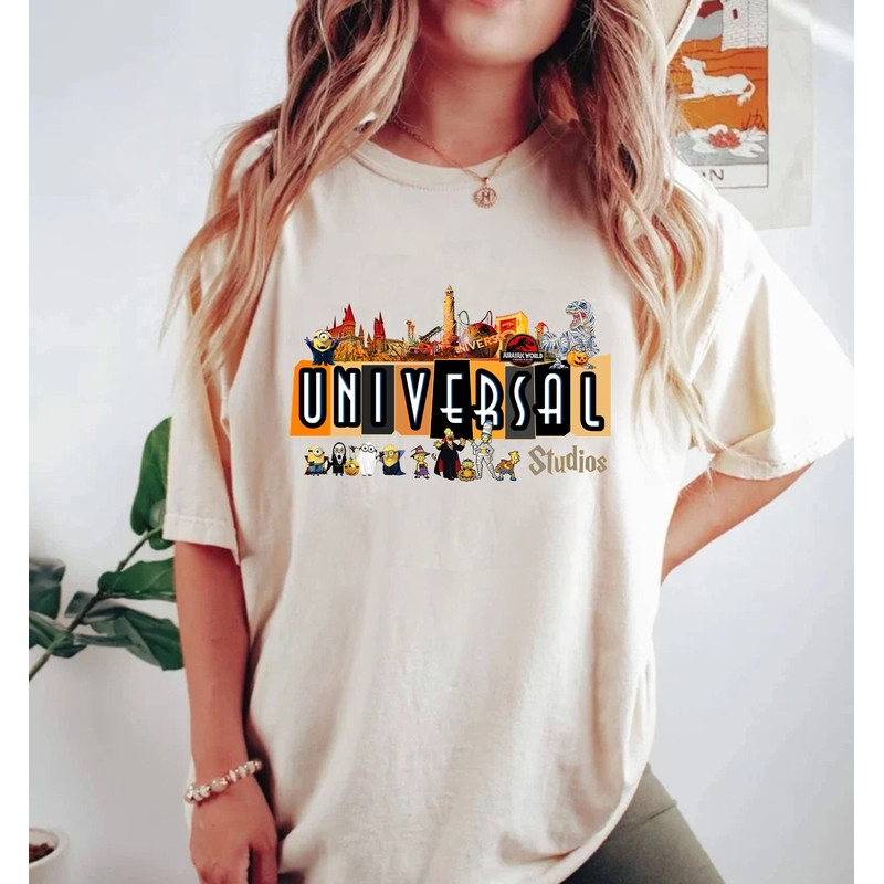 Disney Universal Studios Halloween Comfort ColorsĀ® Shirt, Universal Studio Shirt, Disney Family Trip Shirt, Disneyworld Shirt, Disneyland - 3.jpg