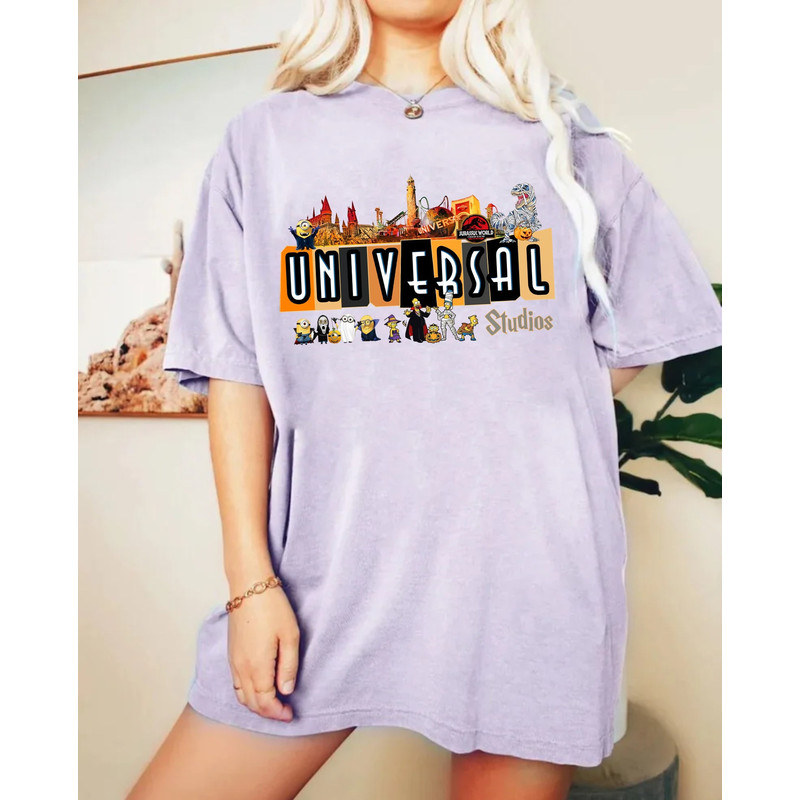 Disney Universal Studios Halloween Comfort ColorsĀ® Shirt, Universal Studio Shirt, Disney Family Trip Shirt, Disneyworld Shirt, Disneyland - 4.jpg
