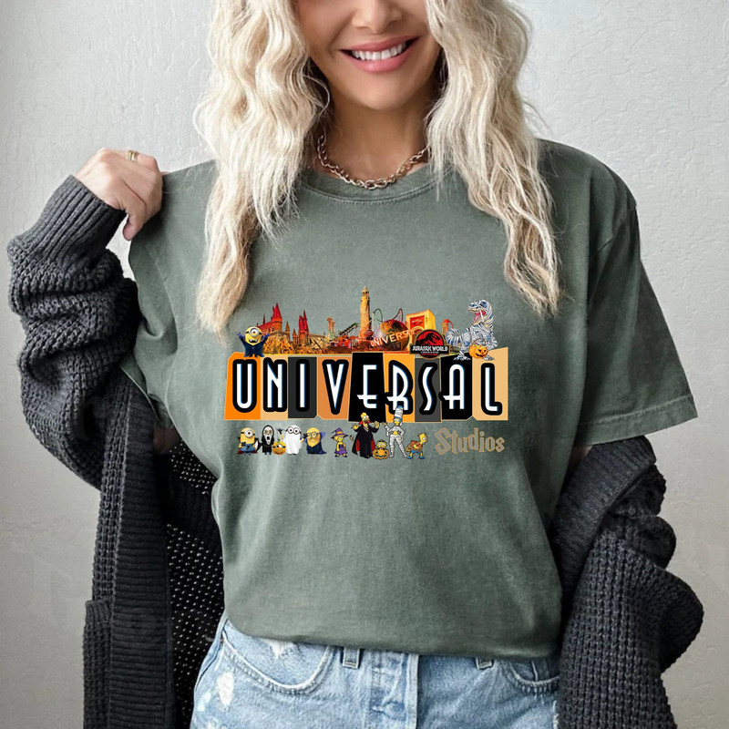 Disney Universal Studios Halloween Comfort ColorsĀ® Shirt, Universal Studio Shirt, Disney Family Trip Shirt, Disneyworld Shirt, Disneyland - 6.jpg