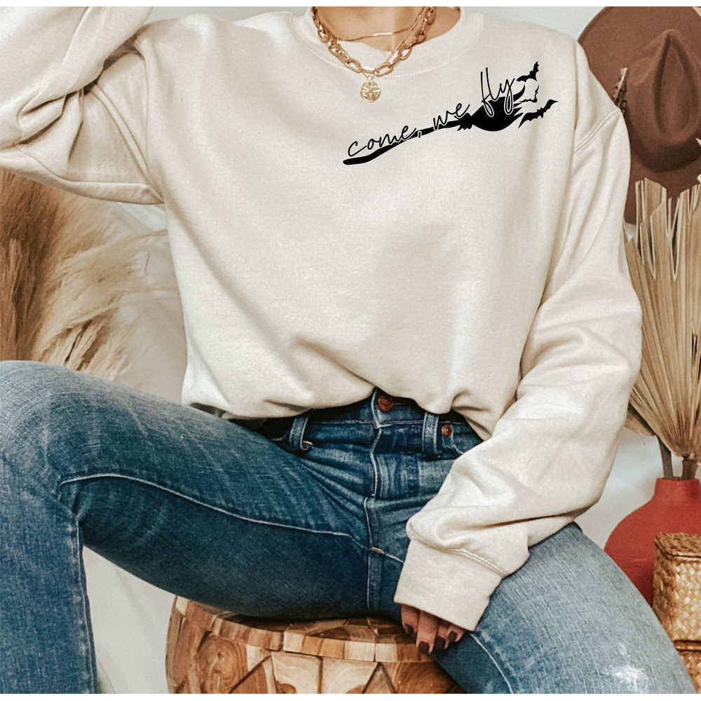 Come we fly svg, witch vibes svg, halloween svg, hocus pocus svg, fall quotes svg, INSTANT DOWNLOAD for cricut design space silhouette Cameo - 2.jpg