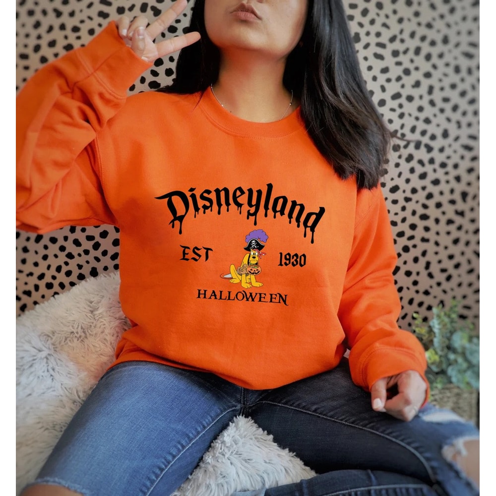 Disneyland Halloween Sweatshirt, Disney Character Halloween Sweatshirt, Disney Halloween Group Shirt, Halloween Party Shirt, Trick Or Treat - 5.jpg