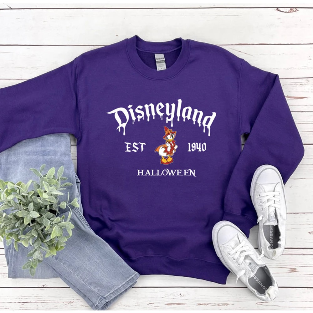 Disneyland Halloween Sweatshirt, Disney Character Halloween Sweatshirt, Disney Halloween Group Shirt, Halloween Party Shirt, Trick Or Treat - 6.jpg
