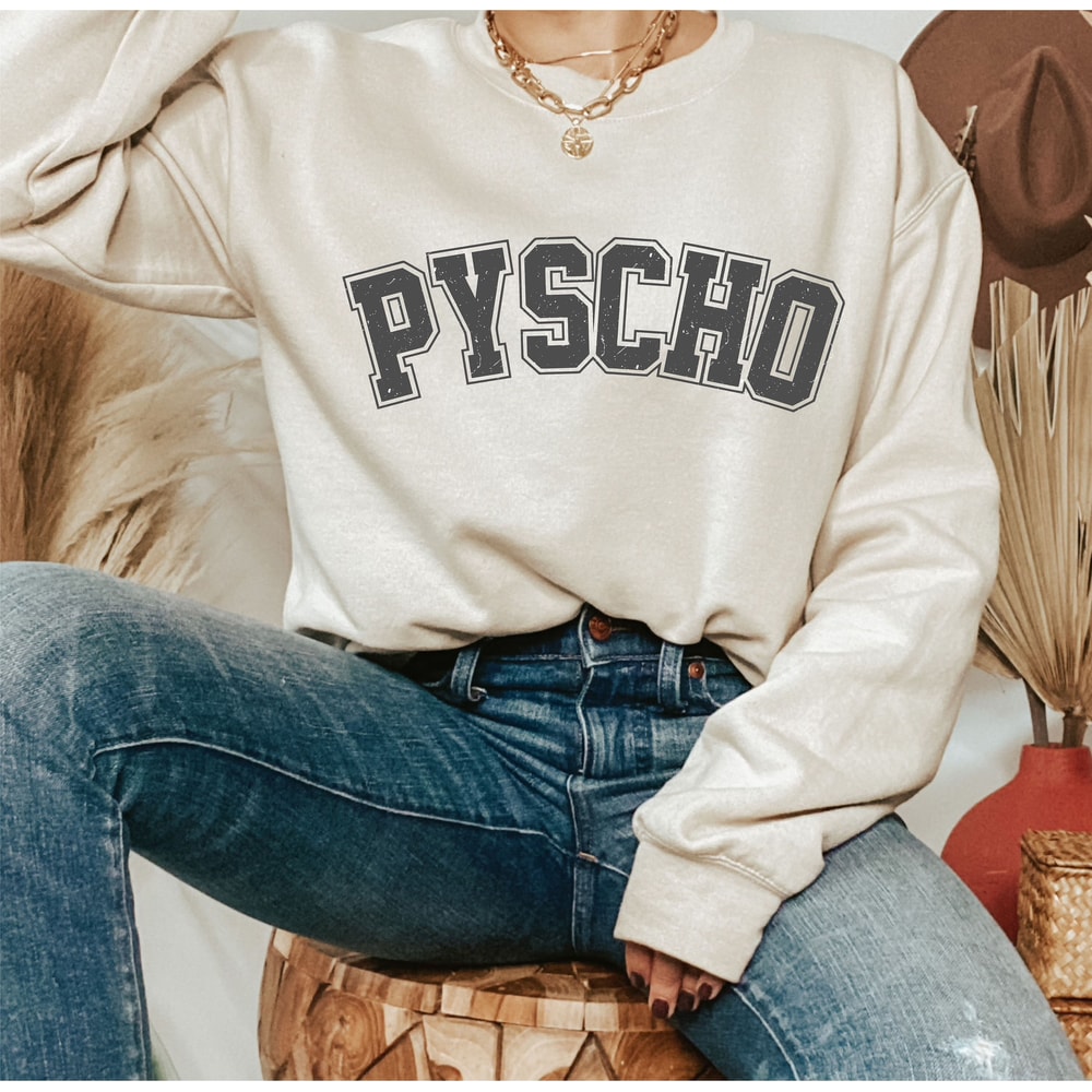 Distressed Pyscho Sublimation PNG SVG, Pyscho PNG, Retro Halloween png, Halloween Shirt Design, Trendy png, Retro png, Sublimation design - 3.jpg