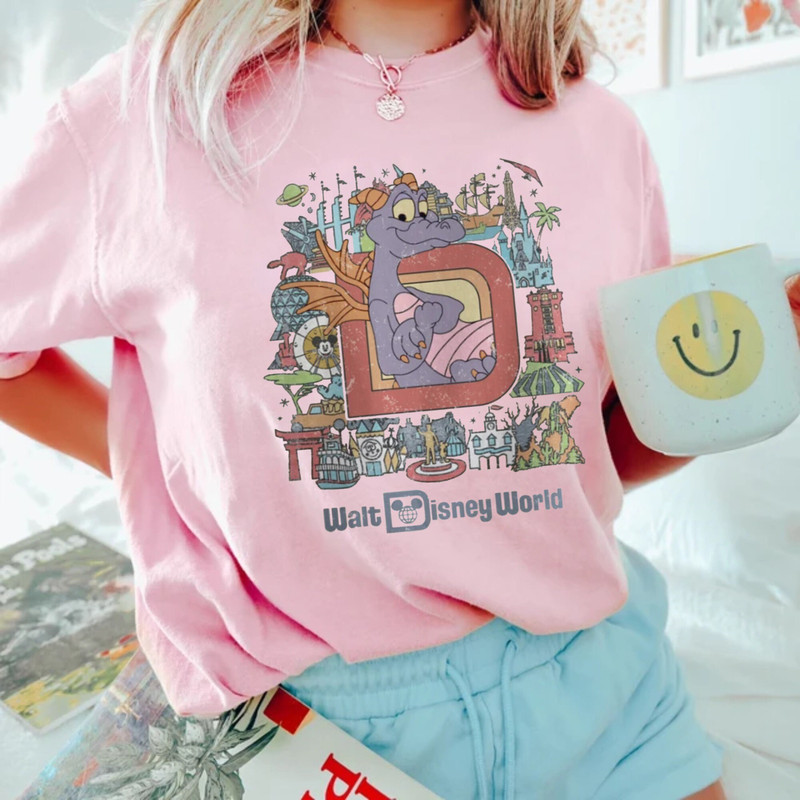 Disneyworld Figment Comfort ColorsĀ® Shirt, Disney Epcot Figment Shirt, Disney Trip Family Shirt, Disney Aesthetic Shirt, Disneyland Shirt - 5.jpg