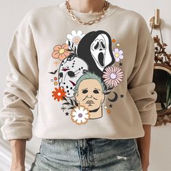 horror movie halloween png, scream jason spooky sh