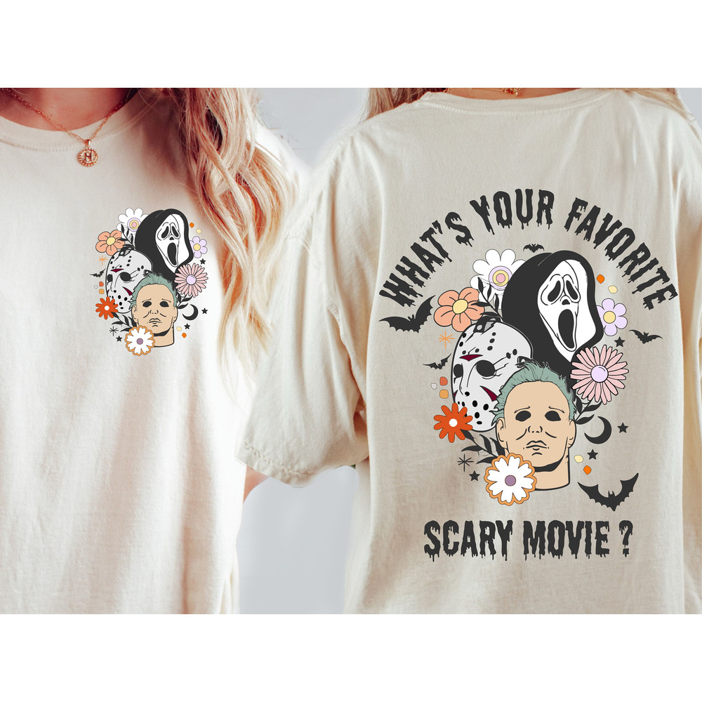 Horror movie Halloween PNG, Scream Jason Spooky Shirt Design PNG, Halloween png, Groovy sublimation, Retro Halloween png, Sublimation design - 1.jpg