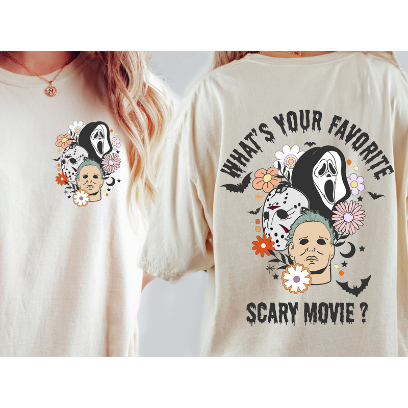 Horror movie Halloween PNG, Scream Jason Spooky Shirt Design PNG, Halloween png, Groovy sublimation, Retro Halloween png, Sublimation design - 1.jpg