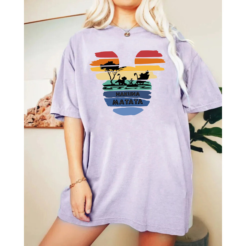 Hakuna Matata Mickey Comfort ColorsĀ® Shirt, Disney Animal Kingdom Shirt, Disney Safari Shirt, Disney Wild Shirt, Disney Family Trip Shirt - 3.jpg