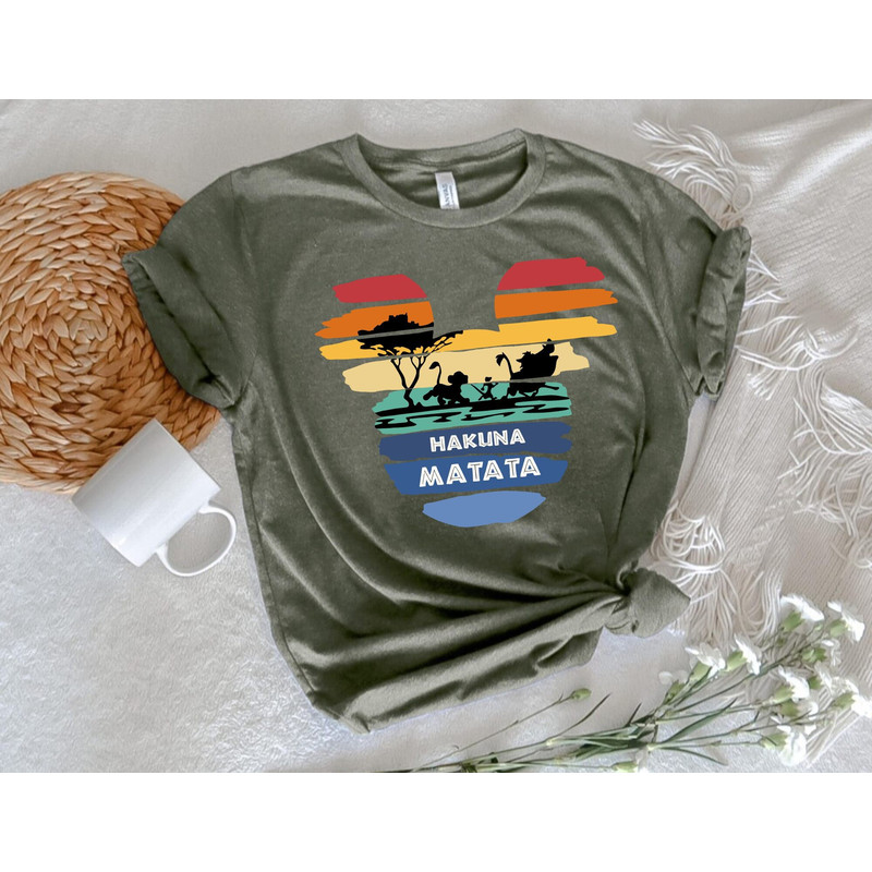 Hakuna Matata Mickey Comfort ColorsĀ® Shirt, Disney Animal Kingdom Shirt, Disney Safari Shirt, Disney Wild Shirt, Disney Family Trip Shirt - 5.jpg