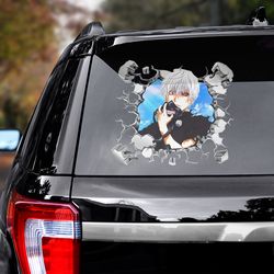 tokyo ghoul sticker, anime sticker, tokyo ghoul, ken kaneki sticker, anime car decal, anime decal