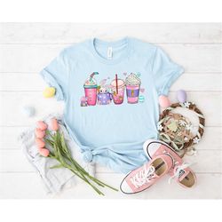 easter latte coffee shirt, easter egg hunt shirt, easter bunny shirt, bunny shirt, easter day shirt, easter eggs shirt,