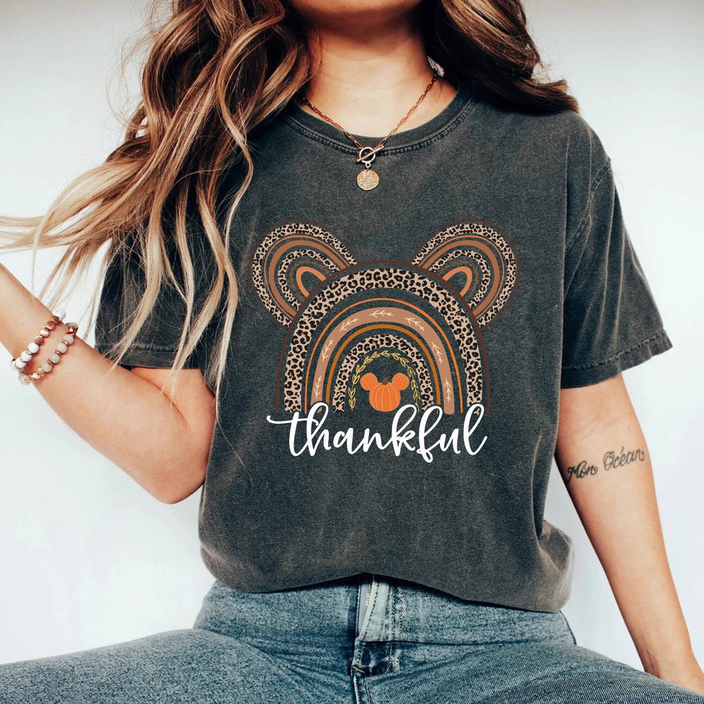 Mickey Mouse Thanksgiving Comfort ColorsĀ® Shirt, Mickey Fall Shirt, Pumpkin Mickey, Disney Autumn Shirt, Disney Fall Shirt Thanksgiving Gift - 2.jpg