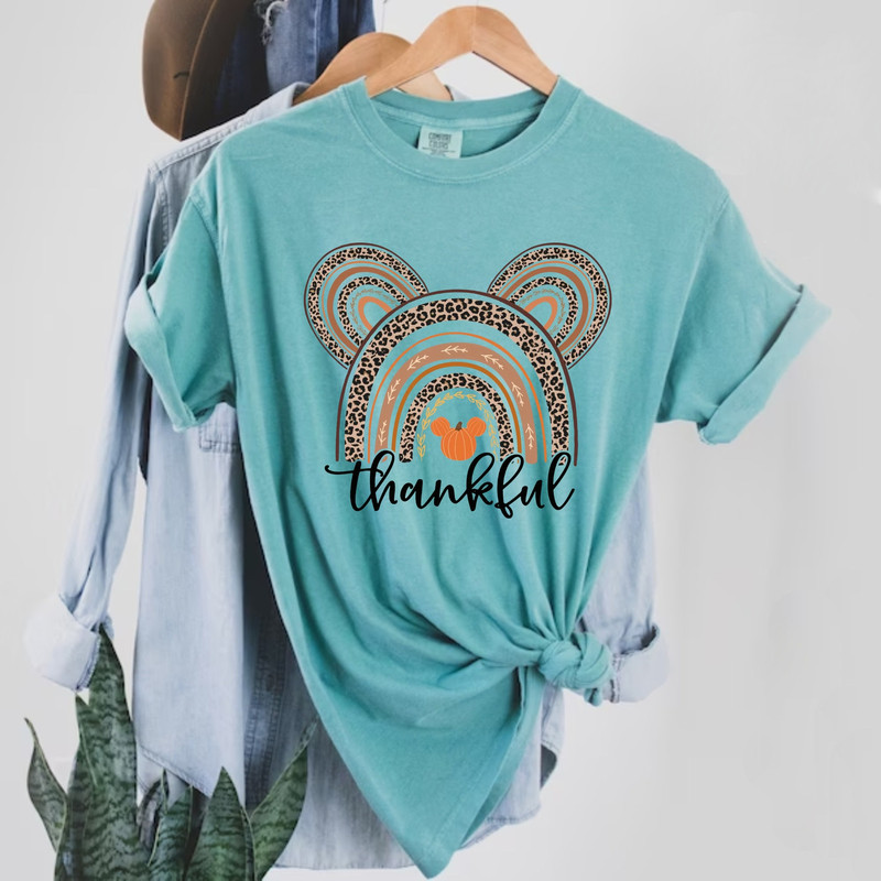 Mickey Mouse Thanksgiving Comfort ColorsĀ® Shirt, Mickey Fall Shirt, Pumpkin Mickey, Disney Autumn Shirt, Disney Fall Shirt Thanksgiving Gift - 3.jpg