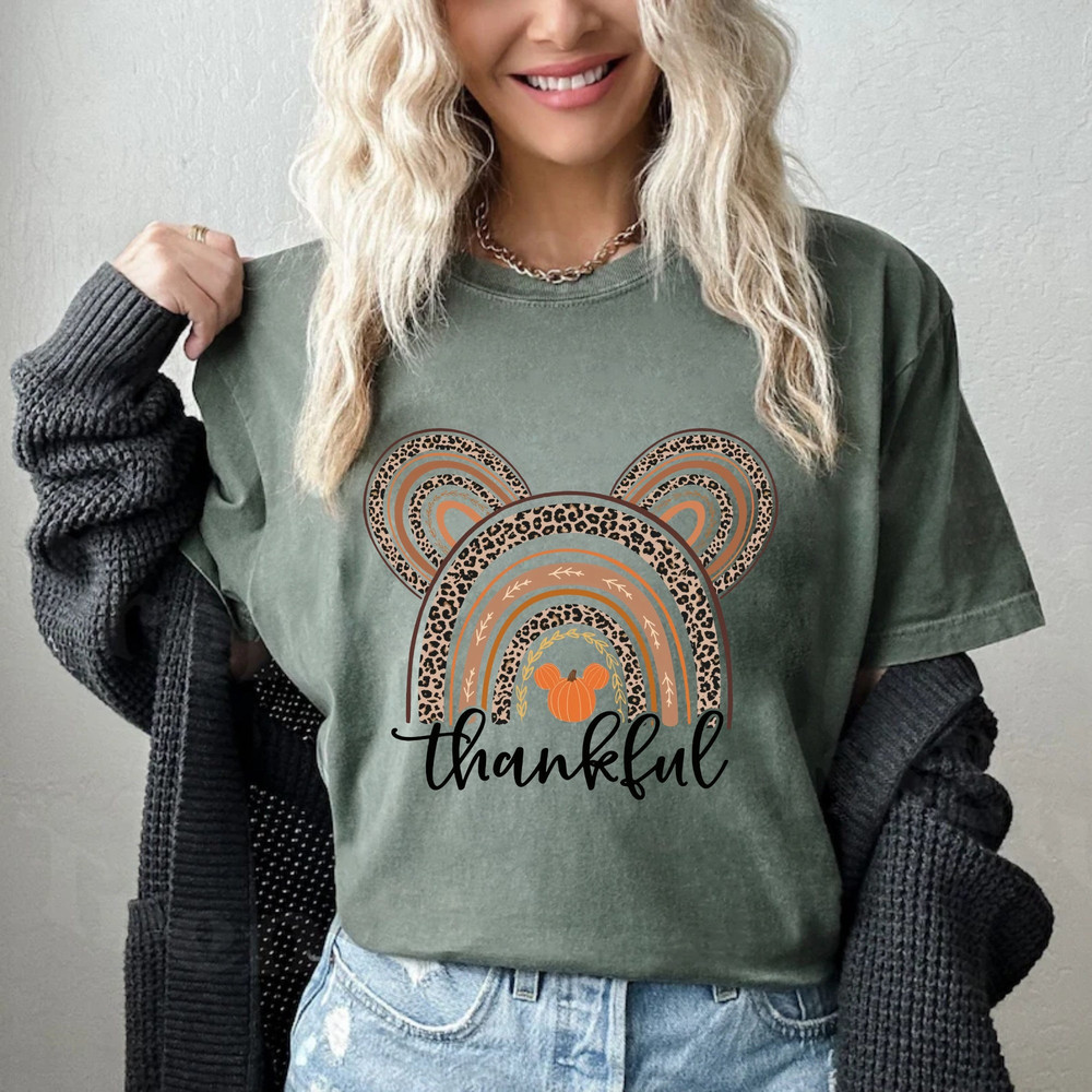 Mickey Mouse Thanksgiving Comfort ColorsĀ® Shirt, Mickey Fall Shirt, Pumpkin Mickey, Disney Autumn Shirt, Disney Fall Shirt Thanksgiving Gift - 6.jpg
