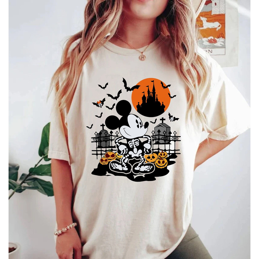 Mickey Skeleton Comfort ColorsĀ® Shirt, Disneyland Halloween Shirt, Disney Trick Or Treat Shirt, Disney Trip Shirt, Disney Skeleton Shirt - 1.jpg