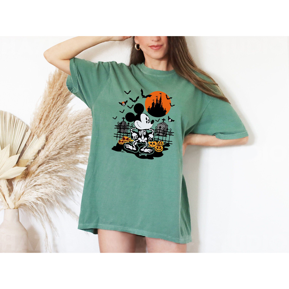 Mickey Skeleton Comfort ColorsĀ® Shirt, Disneyland Halloween Shirt, Disney Trick Or Treat Shirt, Disney Trip Shirt, Disney Skeleton Shirt - 5.jpg