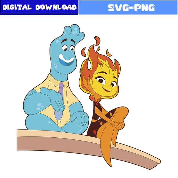 Ember And Wade Svg, Ember Lumen Svg, Wade Ripple Svg, Elemen | Inspire ...