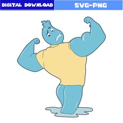 water svg, wade elemental svg, wade ripple svg, elemental character svg, elemental svg, disney svg, png digital file