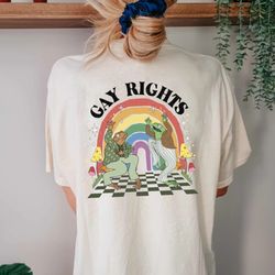 say gay shirt, frog  toad comfort colors shirt, lgbt rights, funny lgbt shirts, lgbt rainbow t-shirt, lgbt pride, gifts