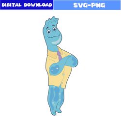 funny wade ripple svg, water svg, wade elemental svg, elemental character svg, elemental svg, disney svg, png file