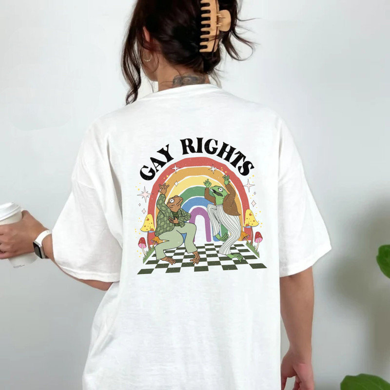 Say Gay Shirt, Frog & Toad Comfort Colors® Shirt, Lgbt Rights, Funny Lgbt Shirts, Lgbt Rainbow T-Shirt, Lgbt Pride, Gifts For Lgbt Friends - 2.jpg