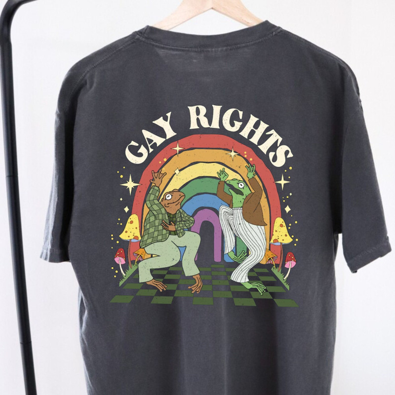 Say Gay Shirt, Frog & Toad Comfort Colors® Shirt, Lgbt Rights, Funny Lgbt Shirts, Lgbt Rainbow T-Shirt, Lgbt Pride, Gifts For Lgbt Friends - 4.jpg