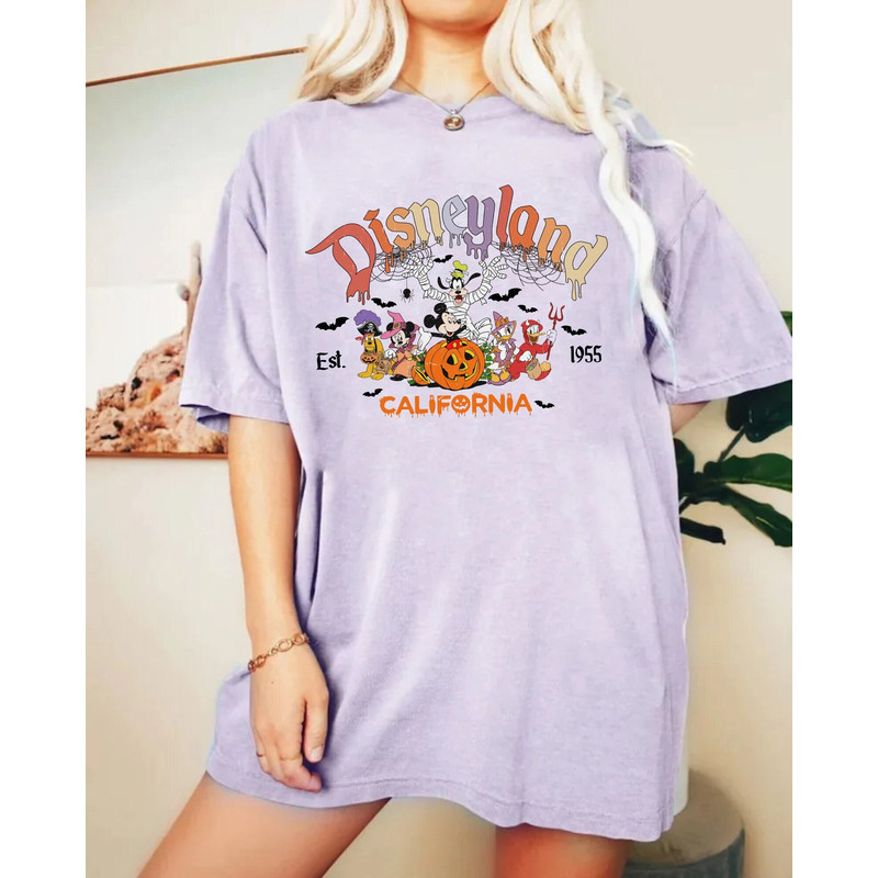 Spooky Mouse and Friends Comfort ColorsĀ® Shirt, Disneyland Halloween Shirt, Pumpkin Mickey, Disney Spooky Shirt, Disney Halloween Shirt - 1.jpg