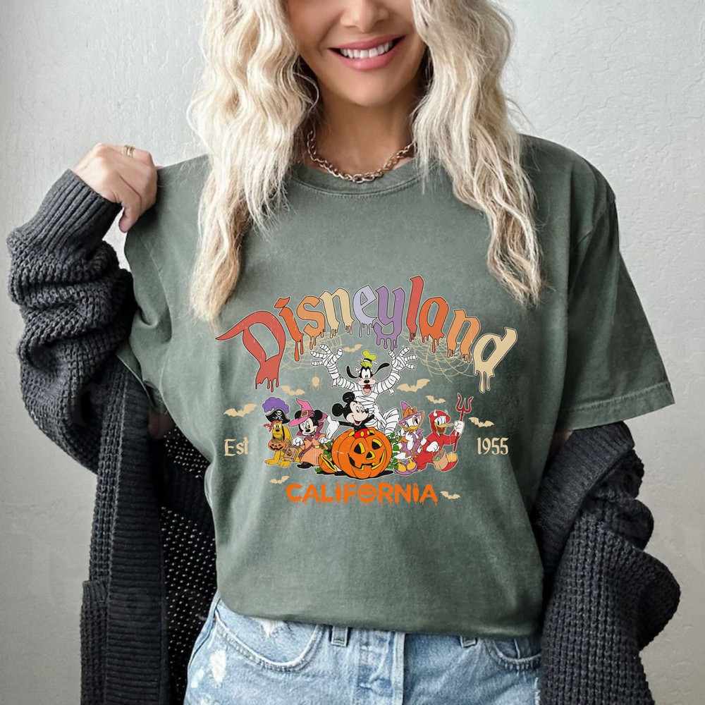 Spooky Mouse and Friends Comfort ColorsĀ® Shirt, Disneyland Halloween Shirt, Pumpkin Mickey, Disney Spooky Shirt, Disney Halloween Shirt - 4.jpg