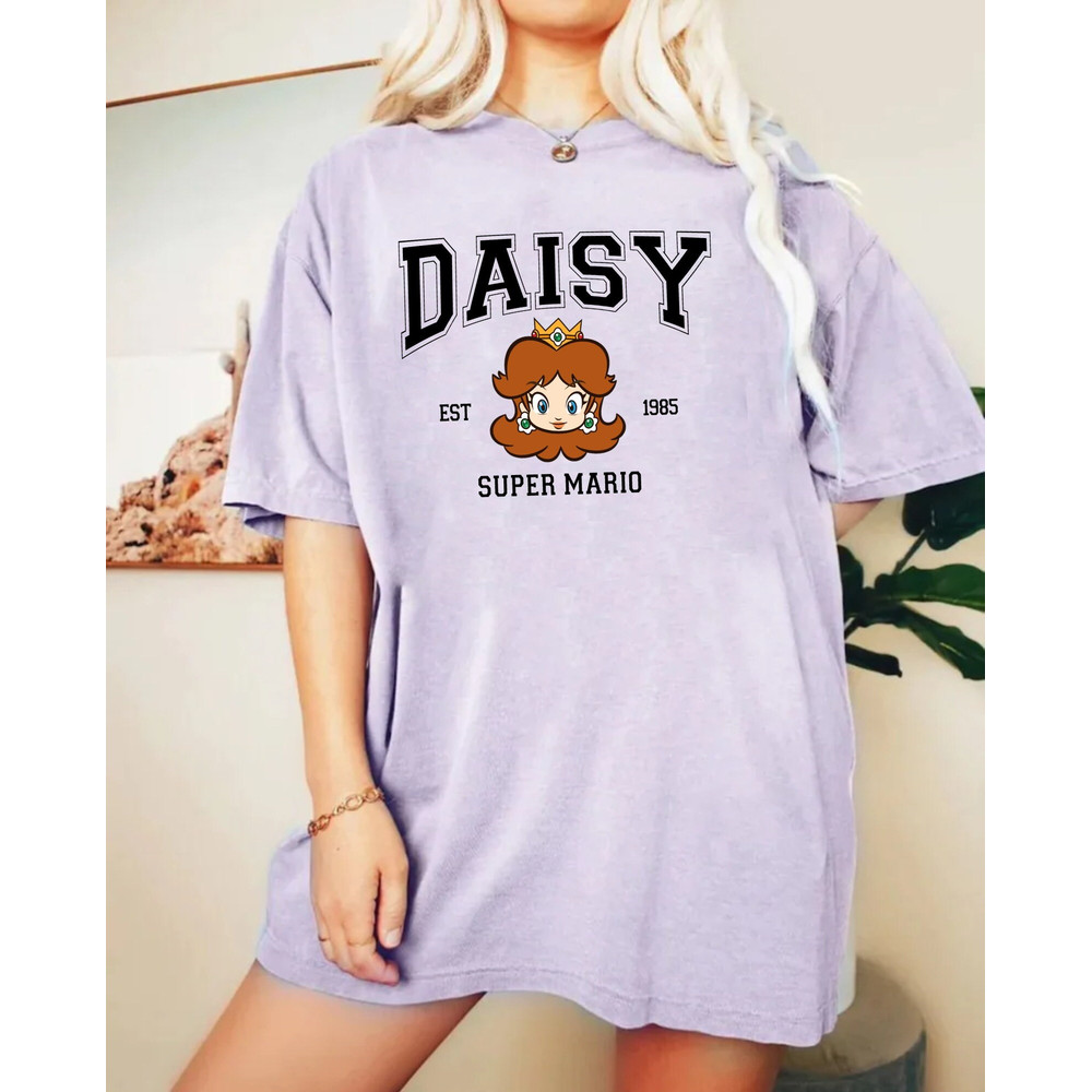 Super Mario Character Comfort Colors® Shirt, Mario Luigi Yoshi Peach Bowser Toad Koopa Shirt, Super Mario Bros Shirt, Mario Matching Shirt - 4.jpg