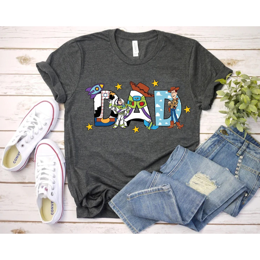 Toy Story Dad and Mom Comfort ColorsĀ® Shirt, Disney Mom Shirt, Disney Dad Shirt, Fathers Day Shirt, Toy Story Family Shirt,Mothers Day Shirt - 3.jpg