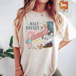 vintage cinderella comfort colors shirt, wat disney cinderella princess shirt, disney princess shirt, disneyworld shirt,