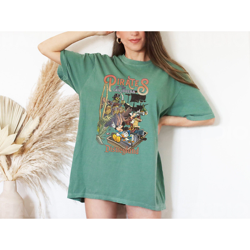 Vintage Pirates of the Caribbean Disneyland Shirts, Mickey Pirates Shirt, Disneyland Trip 2023 Shirt, Mickey Caribbean Tee, Disneyland Shirt - 5.jpg