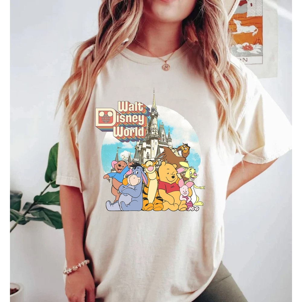 Winnie The Pooh Comfort ColorsĀ® Shirt, The Pooh and Friends Shirt, Retro Pooh Bear Shirt, Vintage Disneyworld Shirt, Disneyland Shirt - 2.jpg