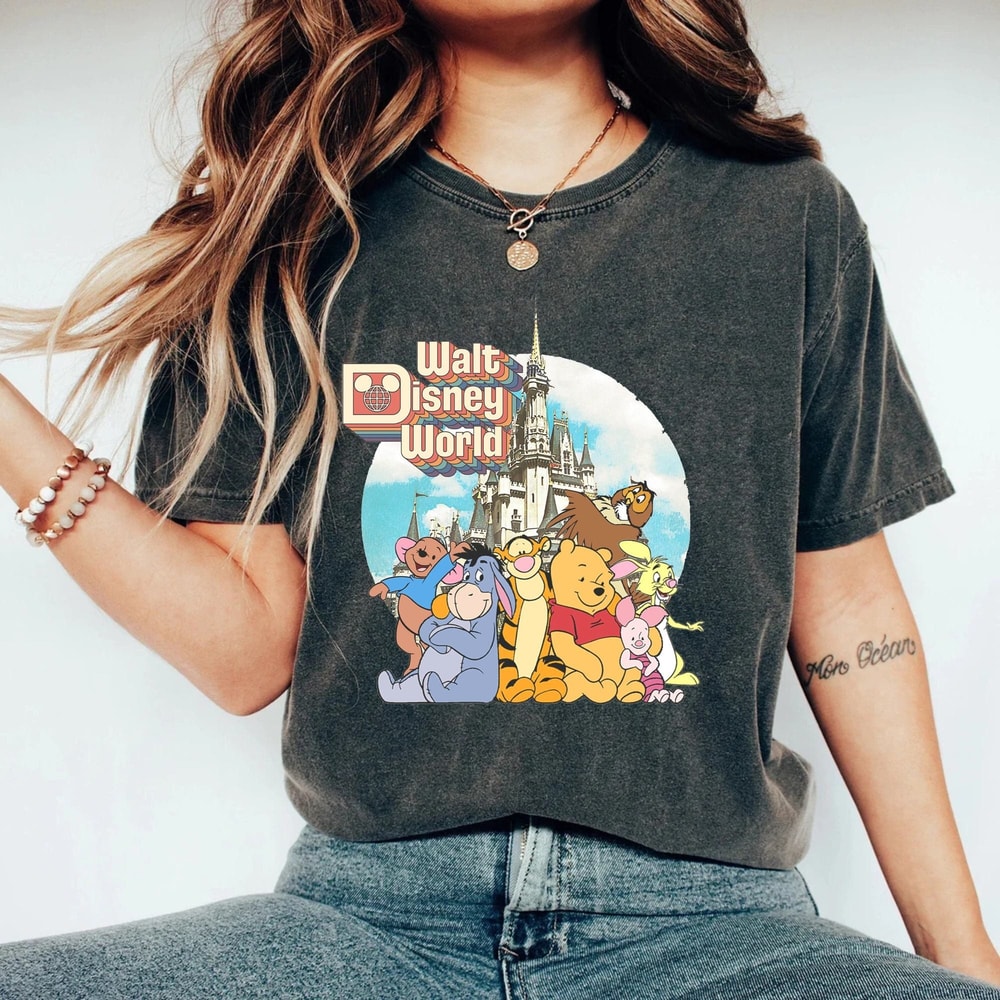 Winnie The Pooh Comfort ColorsĀ® Shirt, The Pooh and Friends Shirt, Retro Pooh Bear Shirt, Vintage Disneyworld Shirt, Disneyland Shirt - 3.jpg