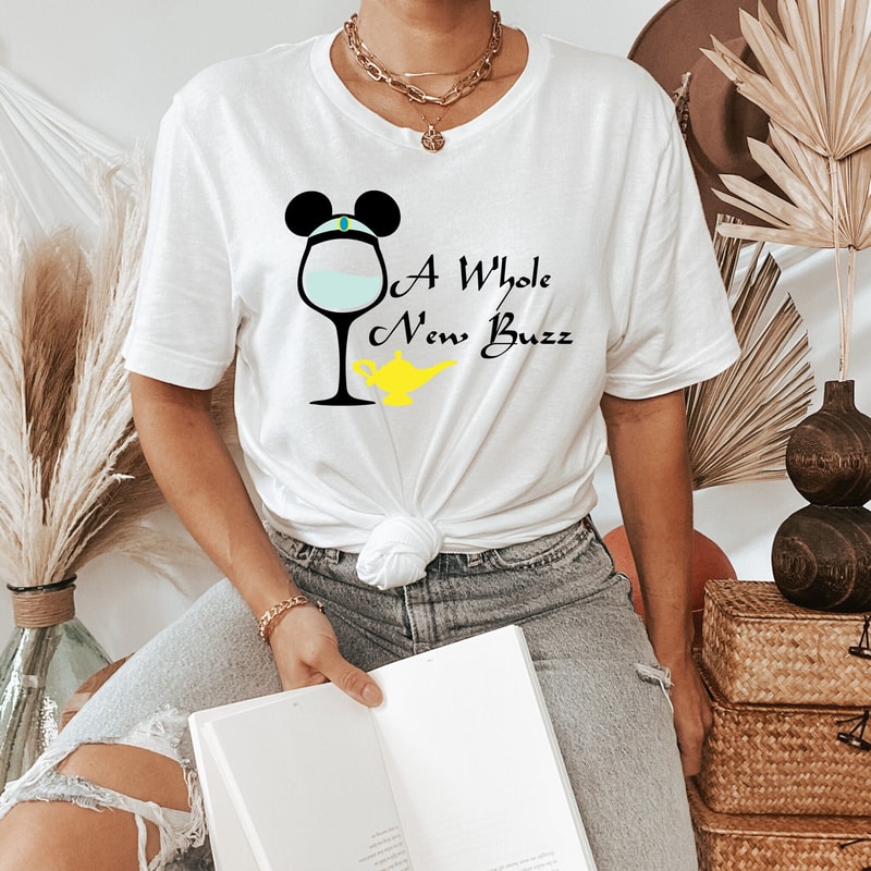 A Whole New Buzz, Princess Drinking Shirts, Wine Princess Shirts, Food and Wine Festival Shirts Matching Vacation Tank, Epcot Festival - 1.jpg