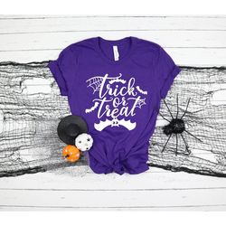 trick or treat halloween shirts, funny halloween shirts, witch shirt, hocus pocus shirt, trick or treat shirt
