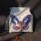 Butterfly embroidery nandmade textile bag
