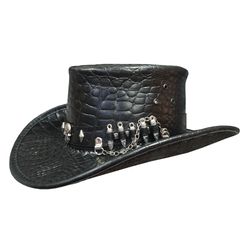 Crocodile Hunters Cowboy Leather Hat