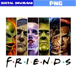 Universal Monsters Friends Png, Classic Horror Movies Png, Monsters Png, Horror Character Png, Halloween Png