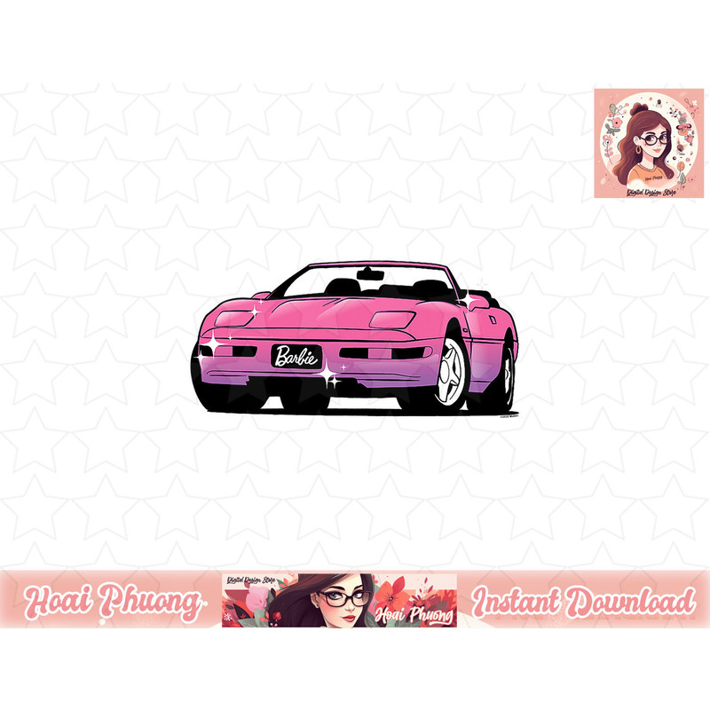 Barbie - Hot Pink Car png, sublimation copy.jpg