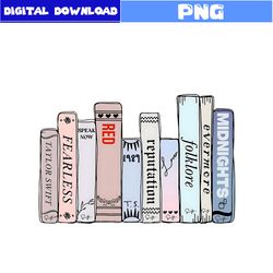 books lover taylor png, albums as books png, taylor swift png, taylor version, swift png, book png, png file