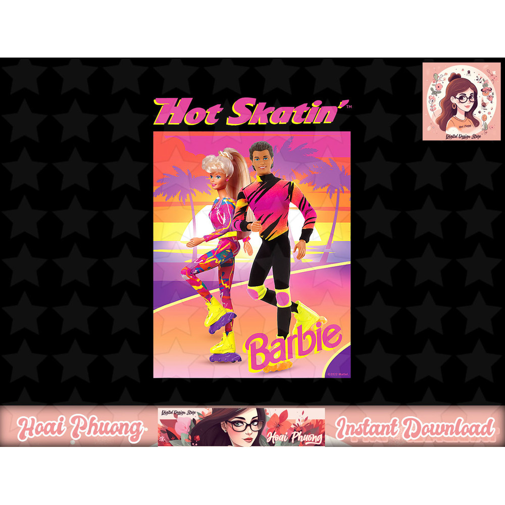 Barbie - Hot Skatin Barbie Sunset png, sublimation copy.jpg