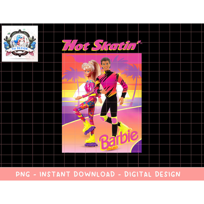 Barbie - Hot Skatin Barbie Sunset png, sublimation copy.jpg