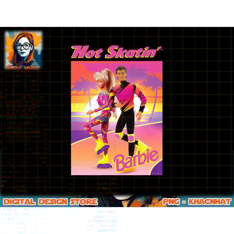 Barbie - Hot Skatin Barbie Sunset png, sublimation copy.jpg