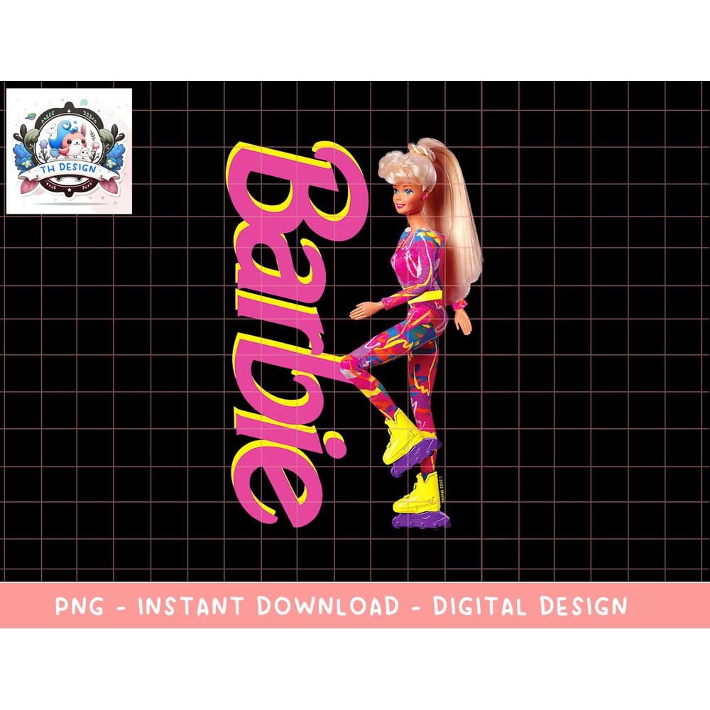 Barbie - Hot Skatin Retro Barbie png, sublimation copy.jpg