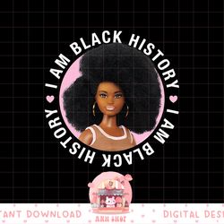 barbie - i am black history png, sublimation copy