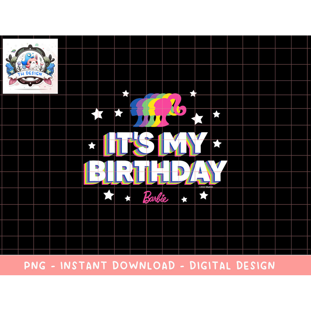 Barbie - It s My Birthday png, sublimation copy.jpg