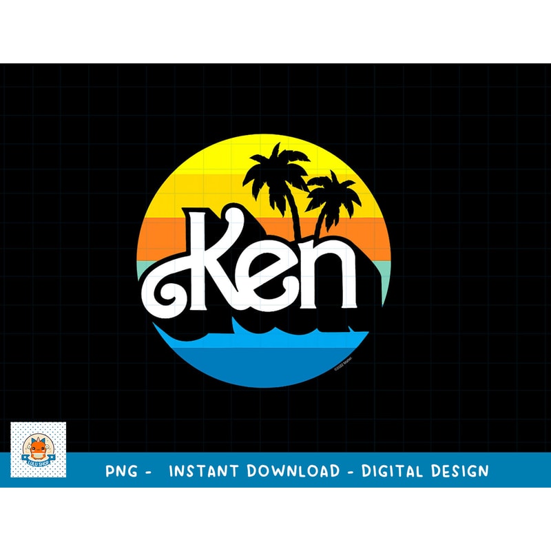 Barbie - Ken Retro Summer png, sublimation copy.jpg