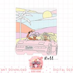 barbie - let s roll png, sublimation copy